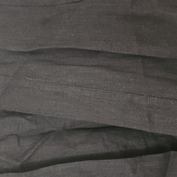 Whimsy + Row Linen Open Robe Coat - Picture 3 of 7